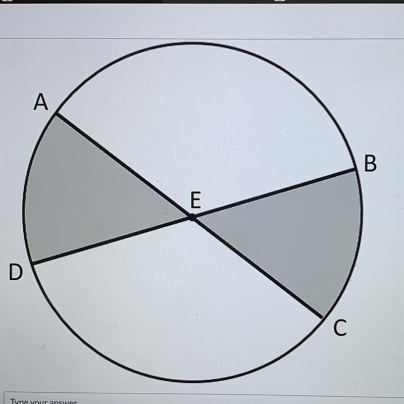 Find the area of the shaded piece. Round the nearest HUNDREDTH, if needed. AC = 30 and-example-1