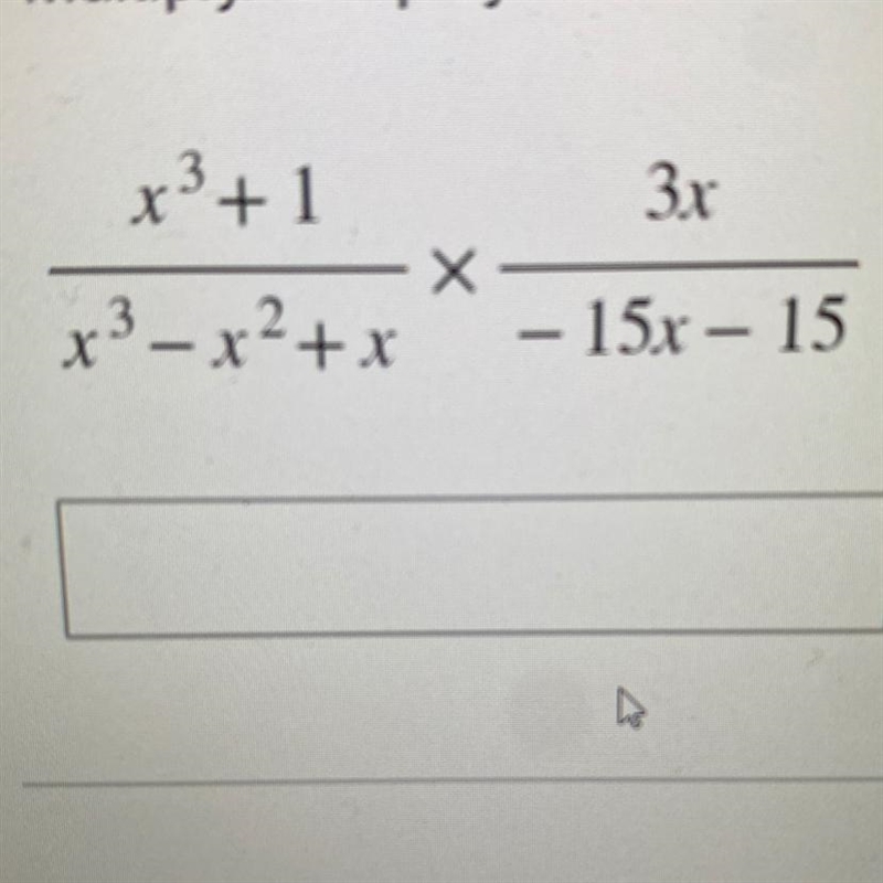 Multiply. Simplify, you may leave the numerator and denominator in answer in factored-example-1