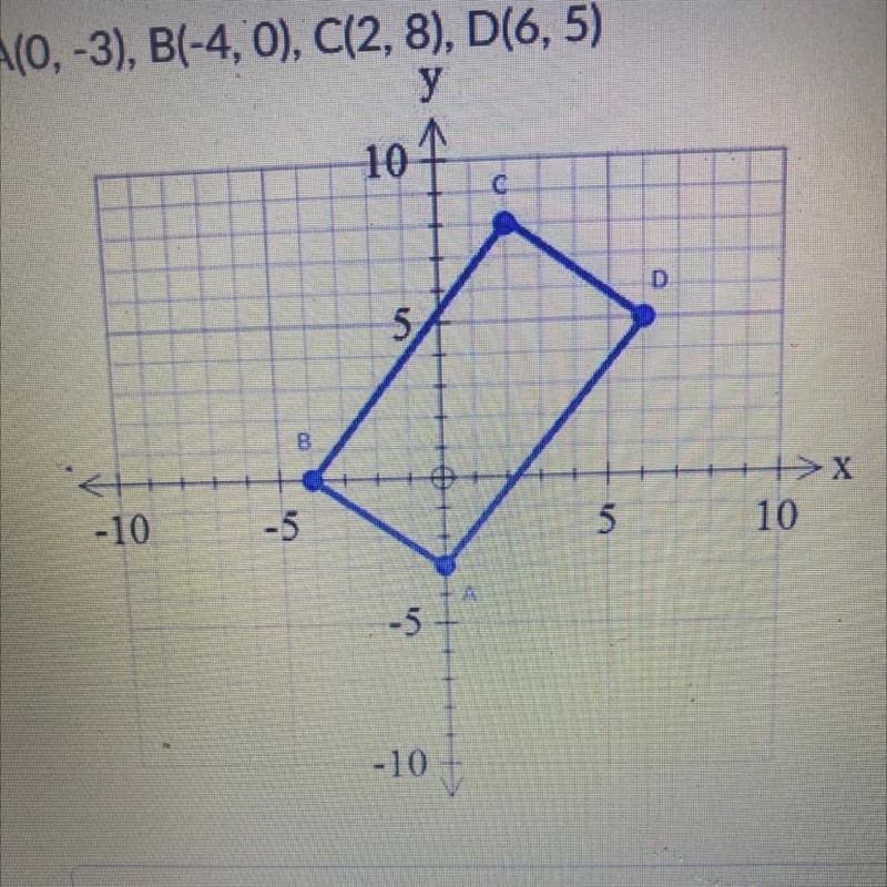 Prove that the following four points will form a rectangle when connected in orderby-example-1