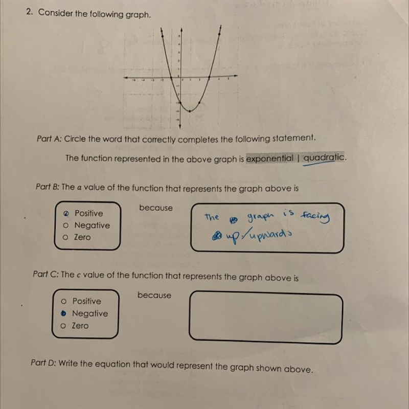 The c value of the function that represents the graph above is…Write the equation-example-1