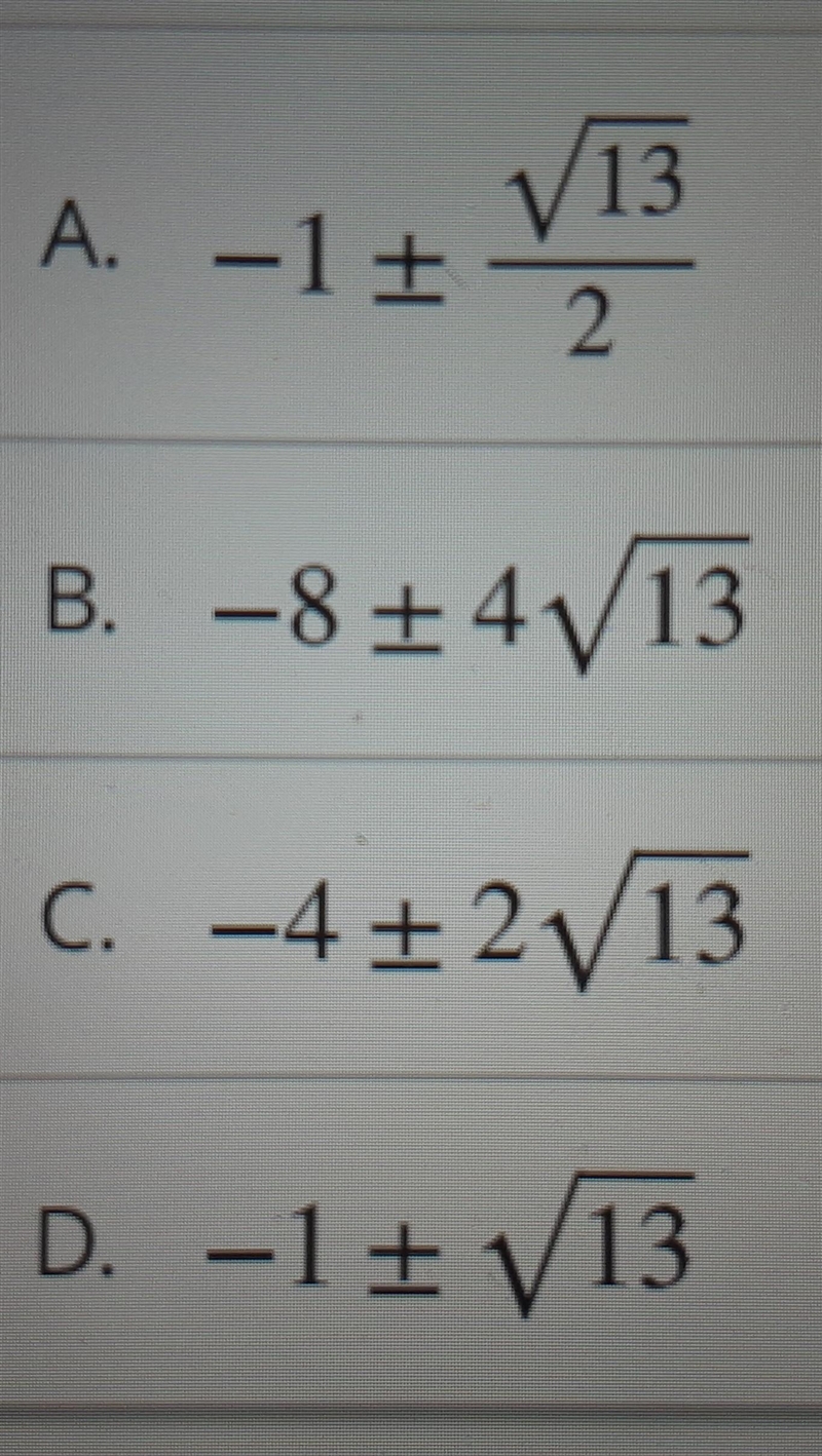 What are the solution to the equation .4x ^(2) + 8x = 9-example-1