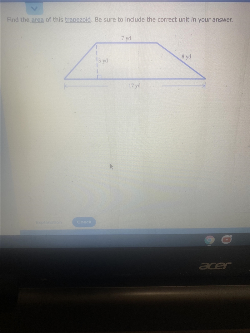 Annot a traperakthe of this Be sure to include the correct unit in your answer-example-1