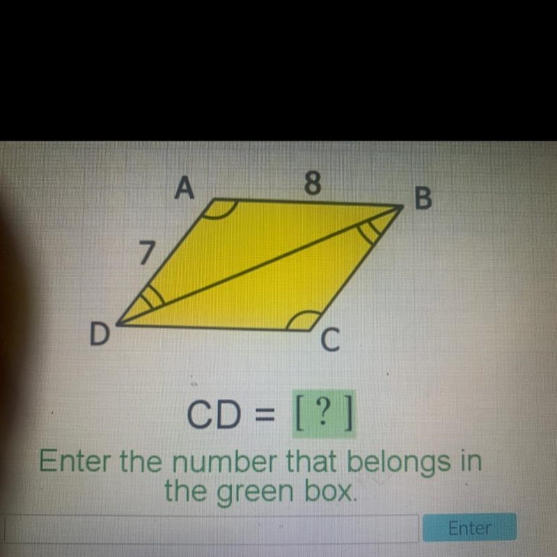 A8B7DCCD = [?]Enter the number that belongs inthe green box.-example-1