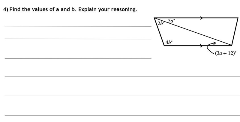 Angles and Parallel Lines-example-1