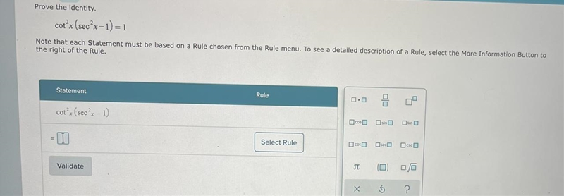 I need the statements and rules Rules ( Algebra, quotient, reciprocal etc-example-1