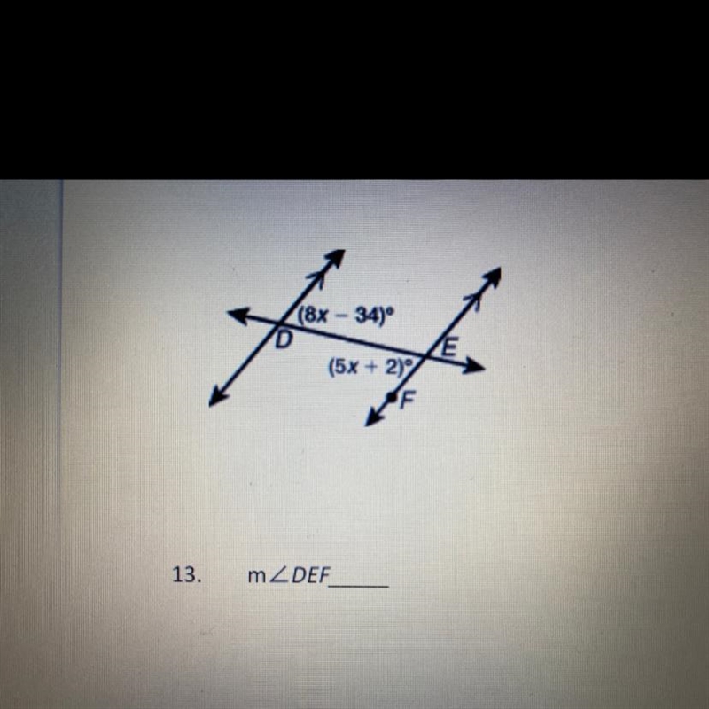 Find the measurements of the angle-example-1