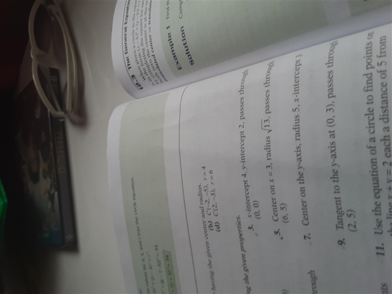 3. x-intercept 4, y-intercept 2, passes through Example Solution 22 - 202 +21 he given-example-2