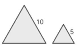 Referring to the figure, the polygons shown are similar. Findthe ratio (large to small-example-1