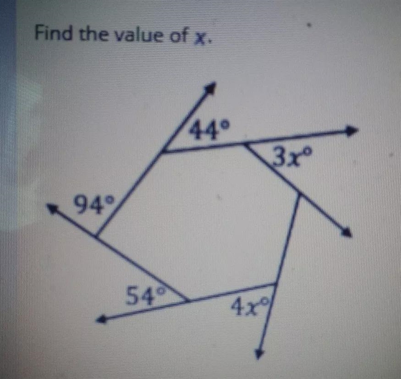 Can someone please help me find the value of X-example-1