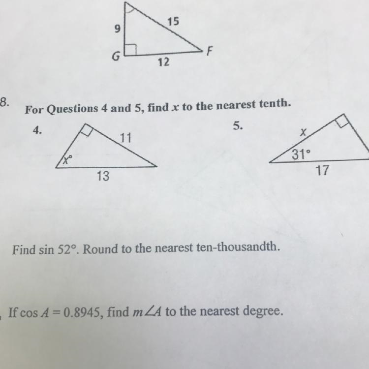 PLEASEEE HELP Questions 4 and 5-example-1