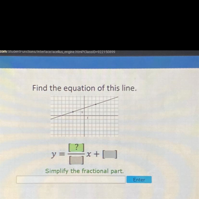 Find the equation of this line-example-1