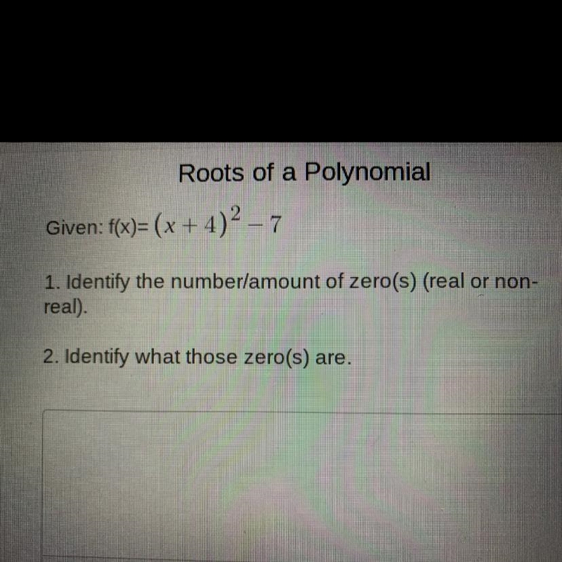 What are the zero(s)-example-1