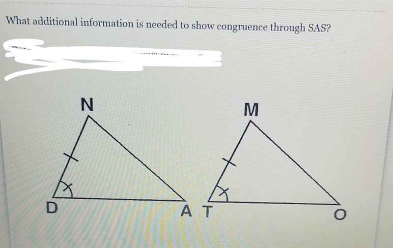 The answer is that I need another side? because is side angle side?-example-1