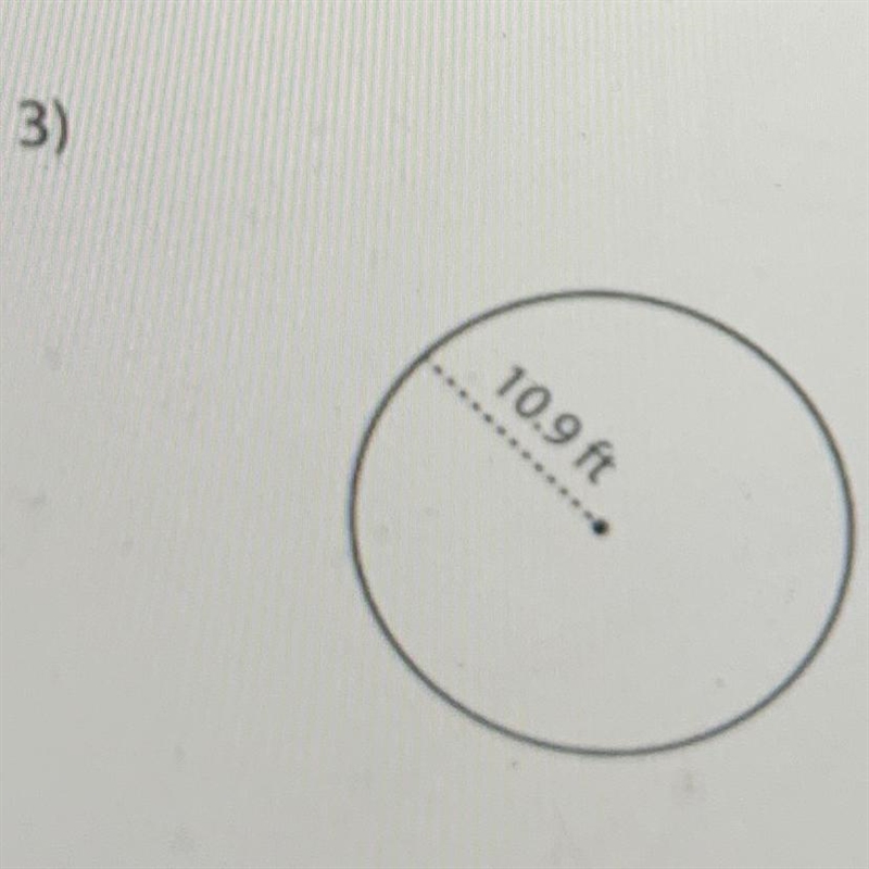 Circumference? (you must include units) Round to the tenthsas needed.-example-1