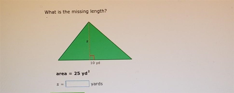 What is the missing length? will mark brain list if correct ​-example-1