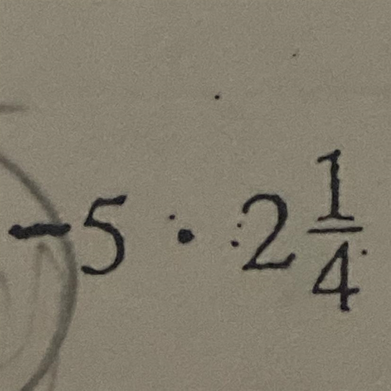 The dash in-front of the whole number is a negative sign, Just a little heads up :)-example-1