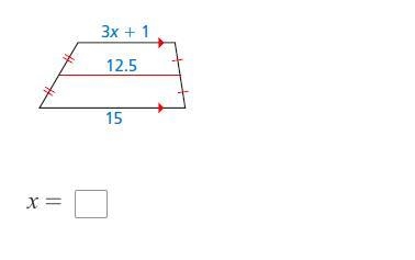 Please help me Find the value of x-example-1