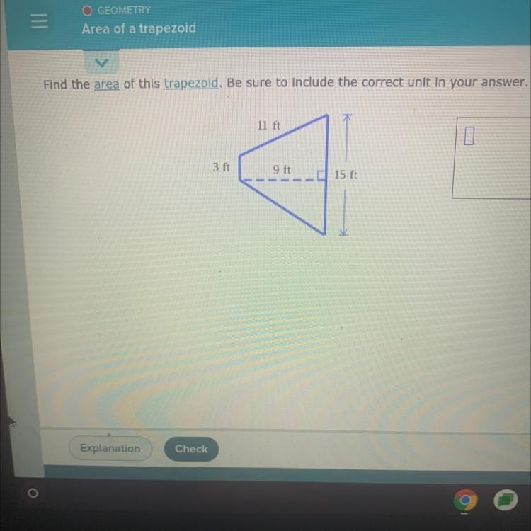 Find the area of this trapezoid. Be sure to include the correct unit in your answer-example-1