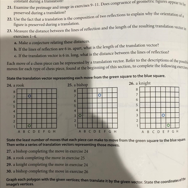 I need help with number 28 I could be wrong but I think you need to use the rook to-example-1