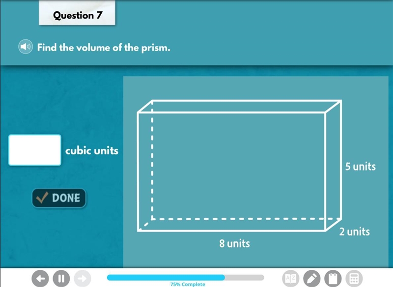 Find the volume of the prism-example-1