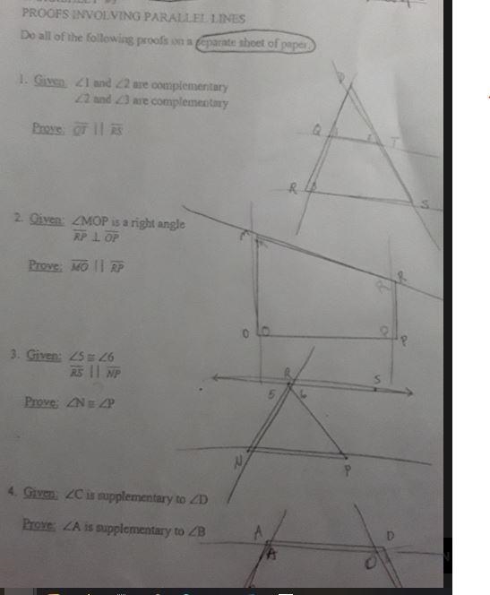 2. Given: ZMOP is a right angle RP I OP Prove: MO || RP-example-1