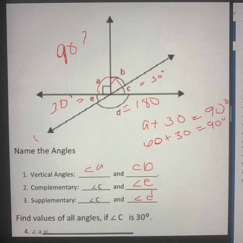 CAN SOMEONE HELP ME I NEED TO KNOW IF IM DOING THIS RIGHT?? I named the angles But-example-1