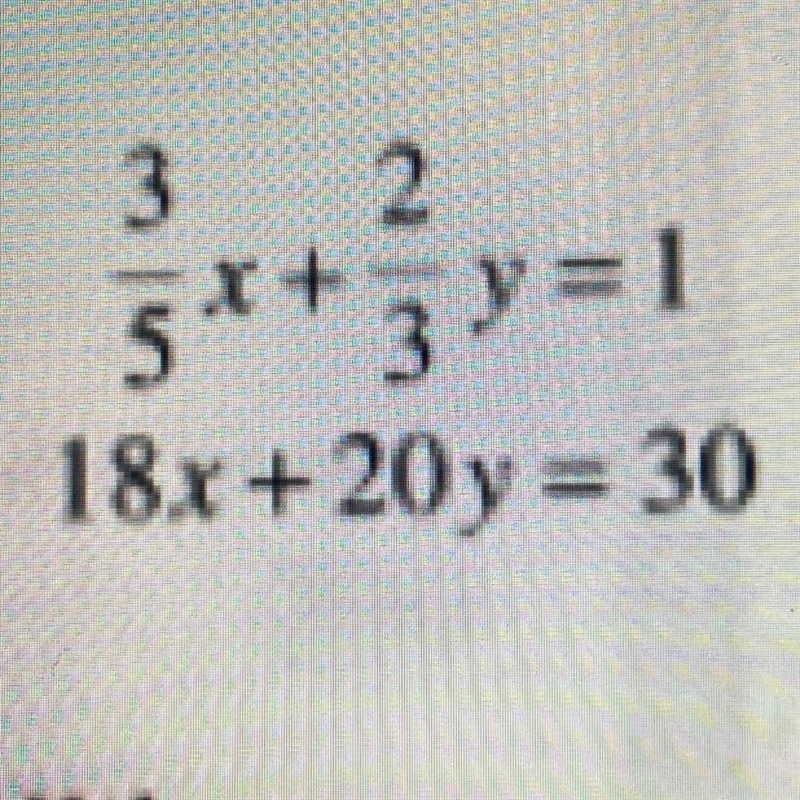 Solve the system using the method of elimination by addition-example-1