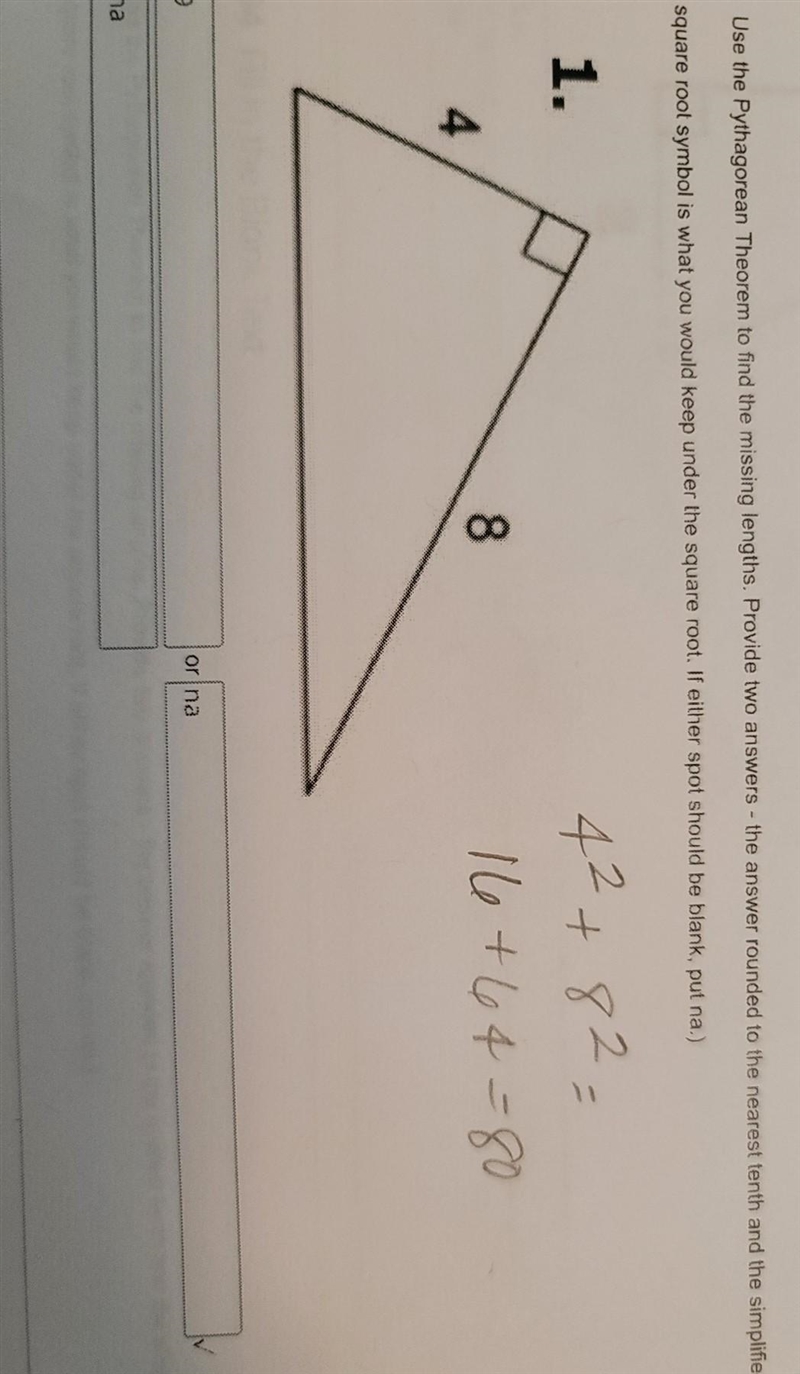 I'm trying to figure out where I went wrong solving this problem.-example-1