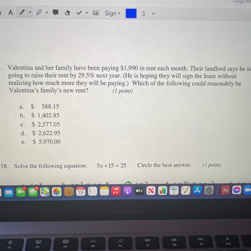 Valentina and her family have been paying $1,990 in rent each month. Their landlord-example-1