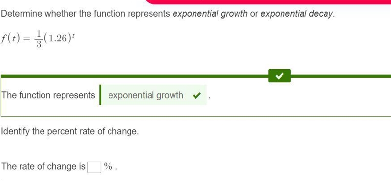 Determine whether the function represents exponential growth or exponential decay-example-1