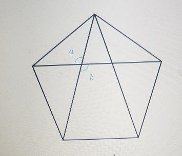 What is the relationship between angles a and b?Choose 1 answer:(A)Vertical angles-example-1