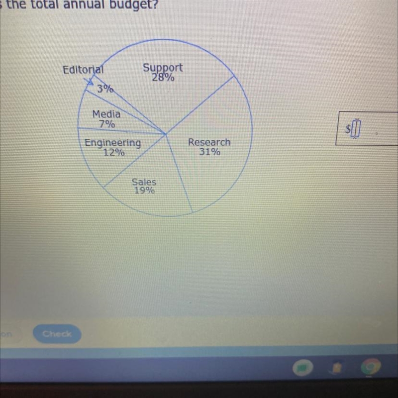 DATA ANALYSIS AND STATISTICSComputations from a circle graphThe circle graph shows-example-1