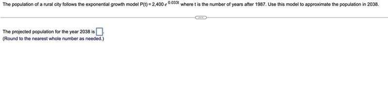 I am putting the number of years after 1987 in for T but I can’t figure it out-example-1