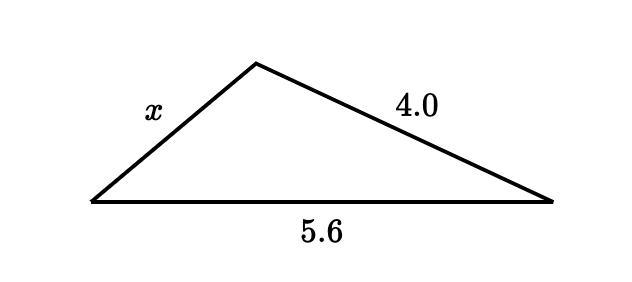 What is the range of possible sizes for side xxx?-example-1