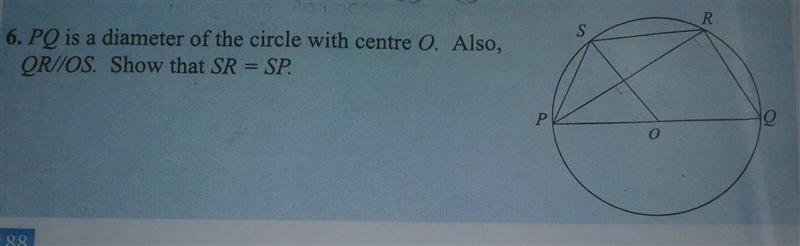 Answer this question based on the knowledge of angle in a Circle.-example-1