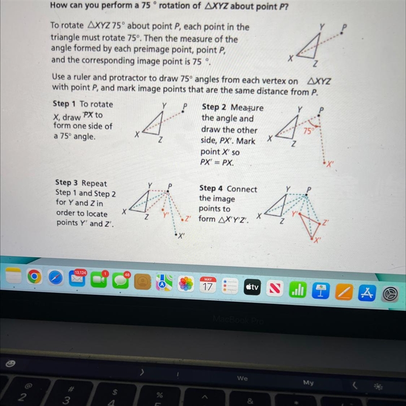 Do you think a rotated image would ever coincide with the original figure-example-1