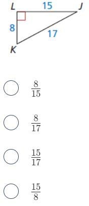 (50 points) What is the value of sin J for this triangle?-example-1