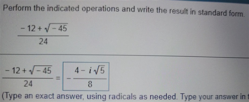 What's wrong with my answer? I'm doing practice questions and it is saying my answer-example-1