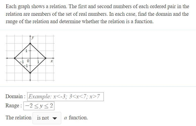 Each graph shows a relation. The first and second numbers of each ordered pair in-example-1