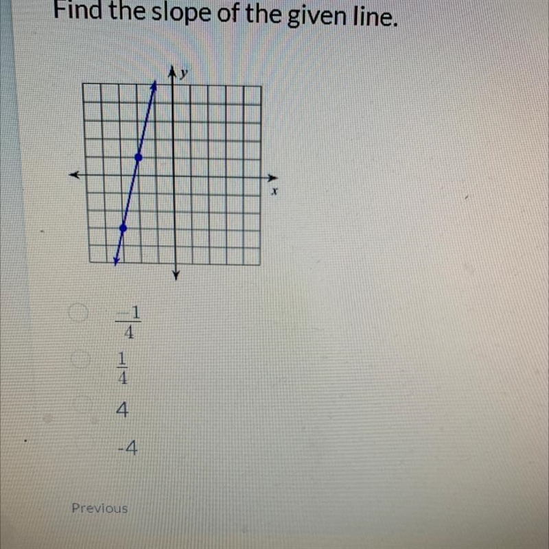 Another find the slope of the given line please see attached photo-example-1