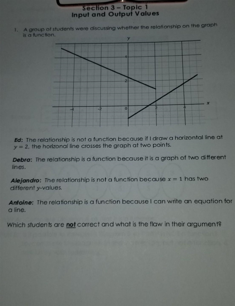 Which students are not correct and what is the flaw in their argument-example-1