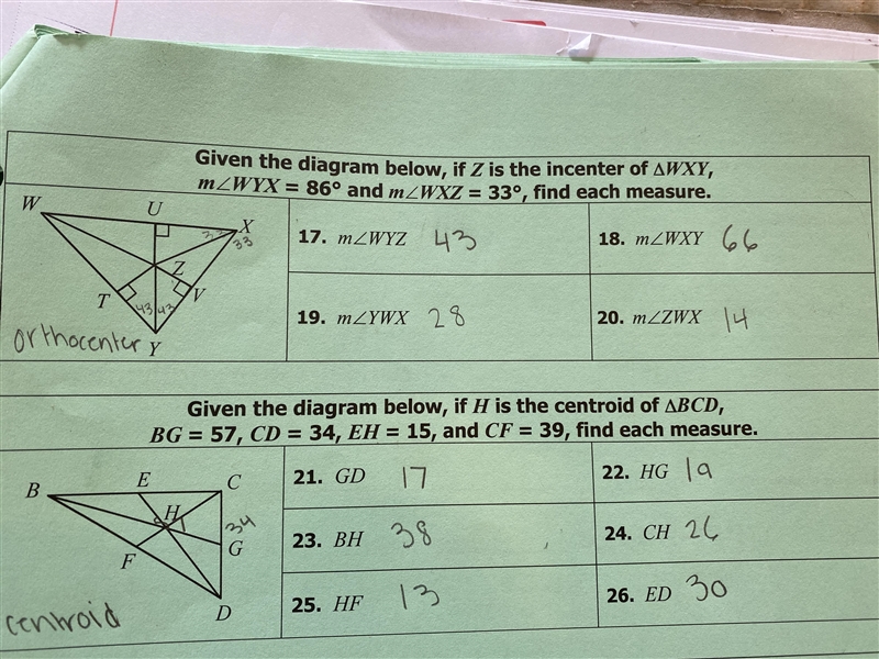 Are these answers right ?-example-1