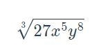 9. Given x>0x>0 and y>0,y>0, select the expression that is equivalent-example-1