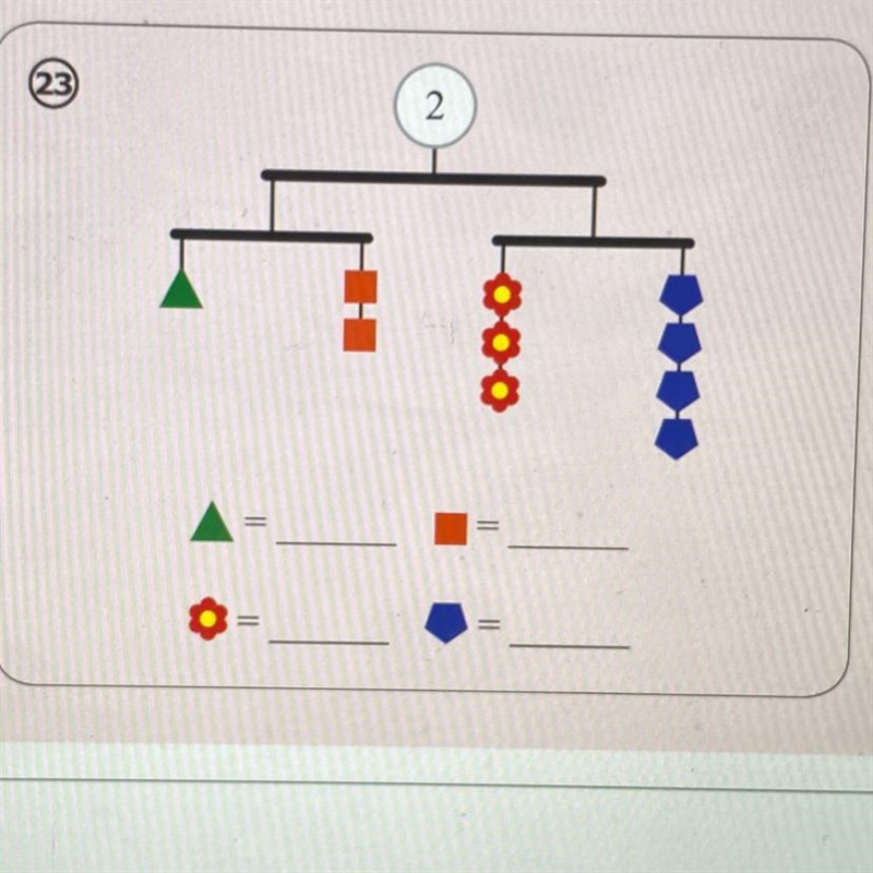 Please help. All the shapes are there on one individual number. They all need to be-example-1