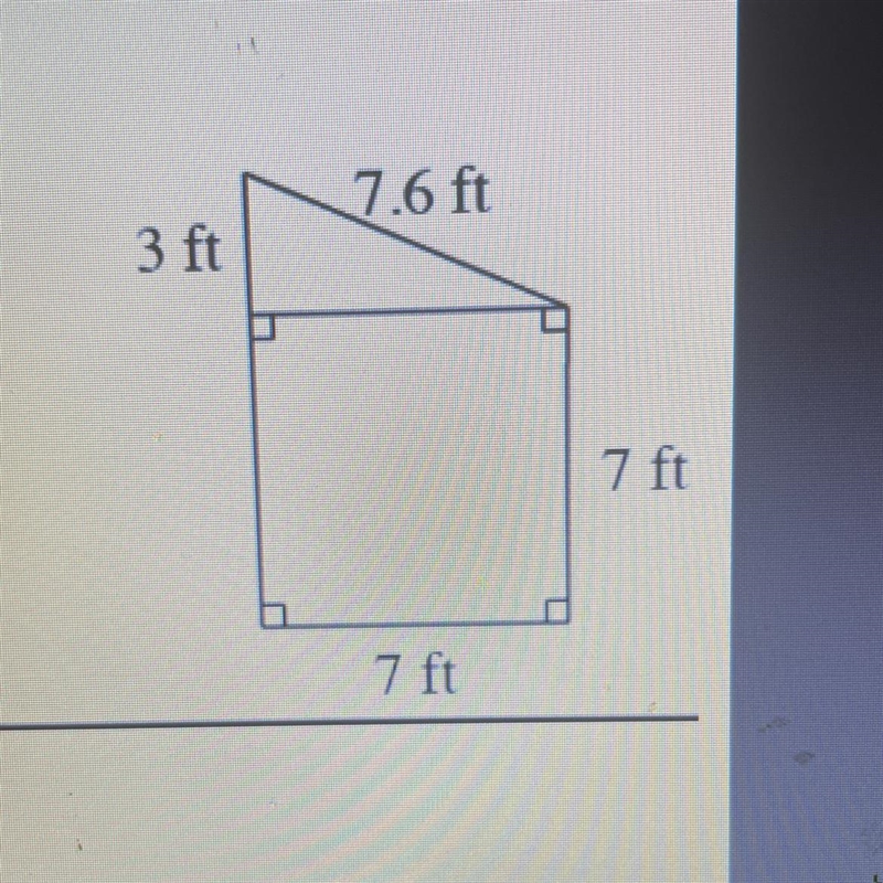 Area and perimeter of this shape-example-1