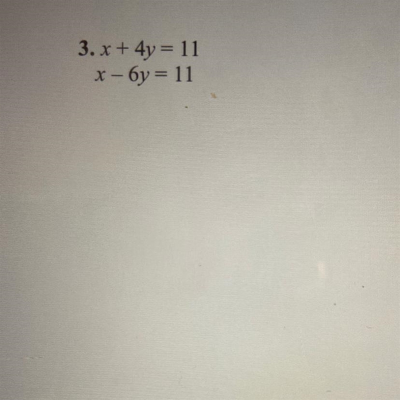 I don’t understand how to solve itCan you solve elimination using addition and subtraction-example-1