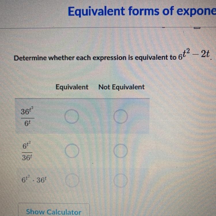 Determine forms of exponential expressions please help-example-1