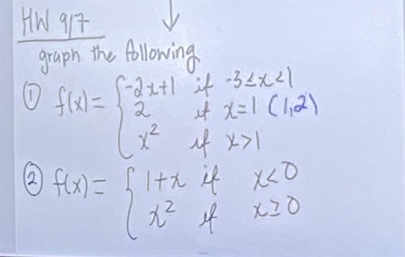 Please graph the following questions!!-example-1