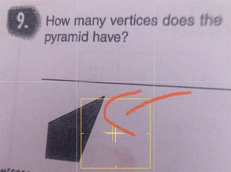 How many vertices does the pyramid have?-example-1