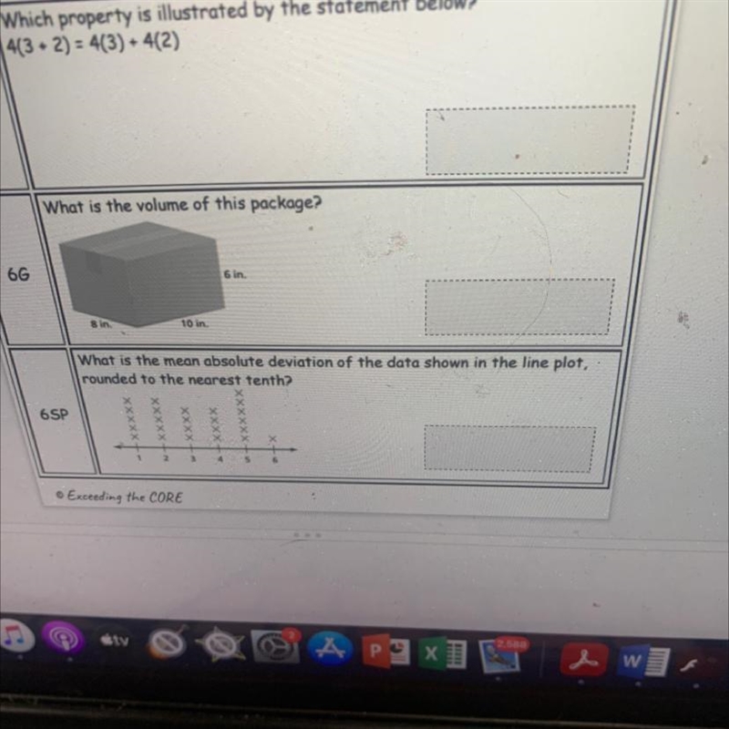 I need to know number 6SP please I need to find the mean-example-1